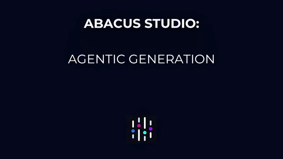 Poster for Abacus AI — The World's Best AI Super Assistant