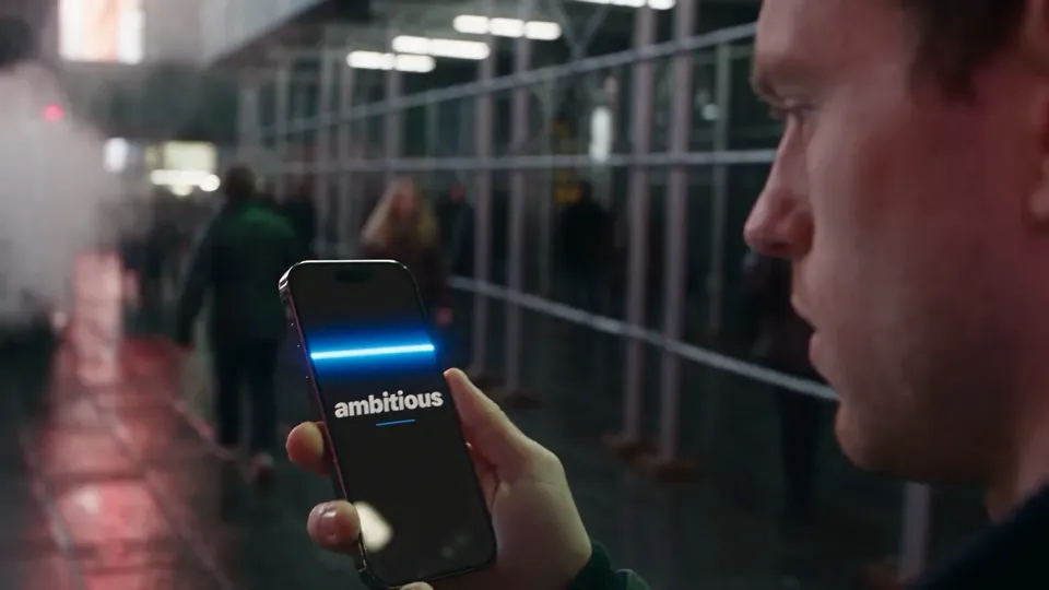 Poster for Ambitious — a social network for ambitious people
