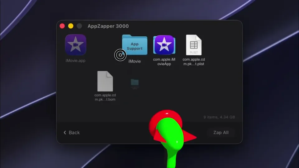 Poster for AppZapper 3000 — now on the Mac App Store