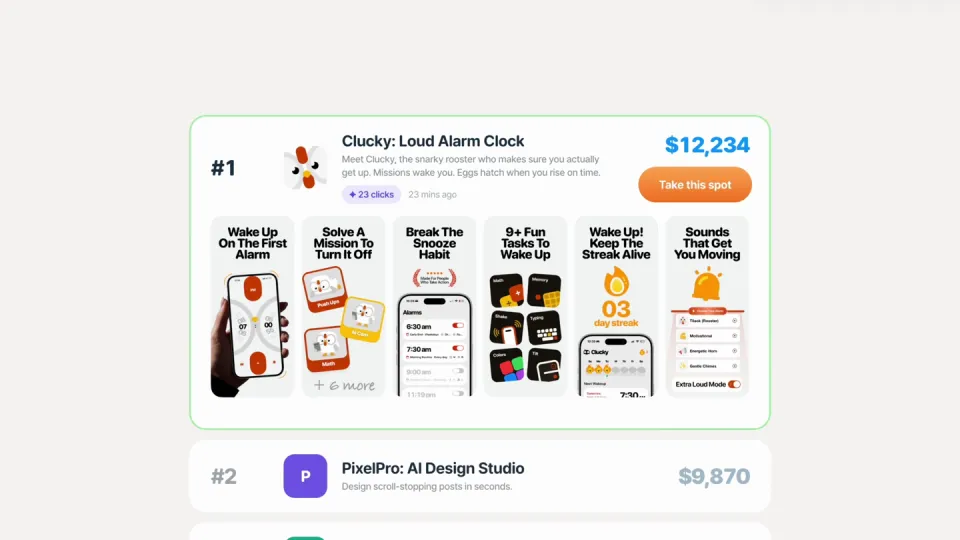 Poster for BidYourApp — put your app on the bid board