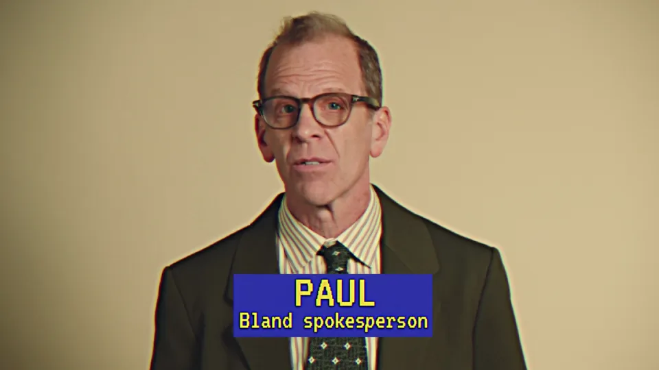 Poster for Bland AI — Voice AI for regulated industries