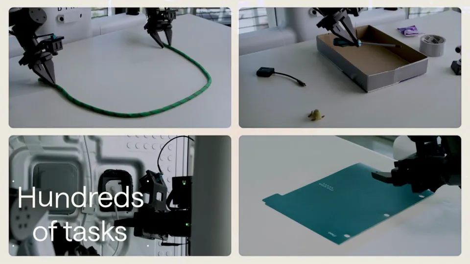 Poster for Dyna — robots that think, adapt, and act