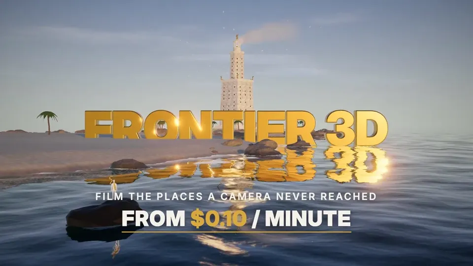 Poster for Frontier 3D — $0.10 per minute