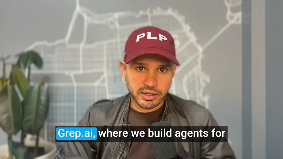 Poster for Grep — managed agents, loops, media, and MCP
