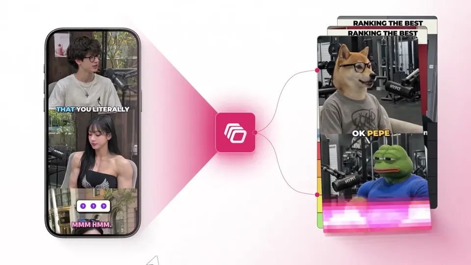 Poster for Hypit — clone any viral video with AI agents