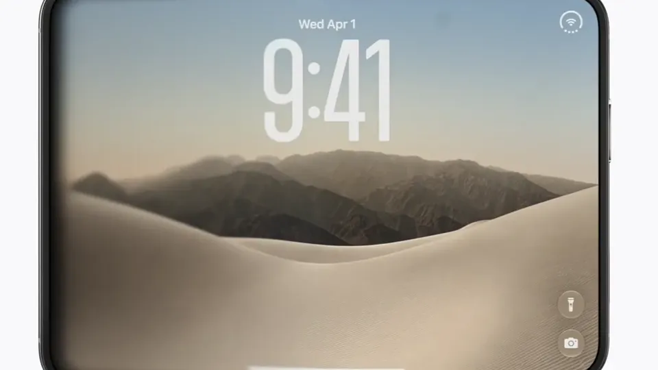 Poster for iPhone Duo — the open and close
