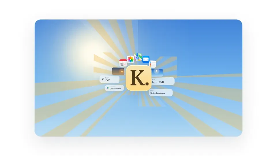 Poster for Keep — a living sky in the Mac menu bar