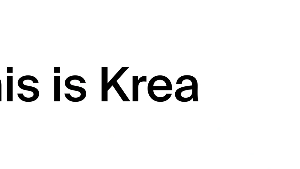 Poster for Krea 2: First Foundation Model for Aesthetic…
