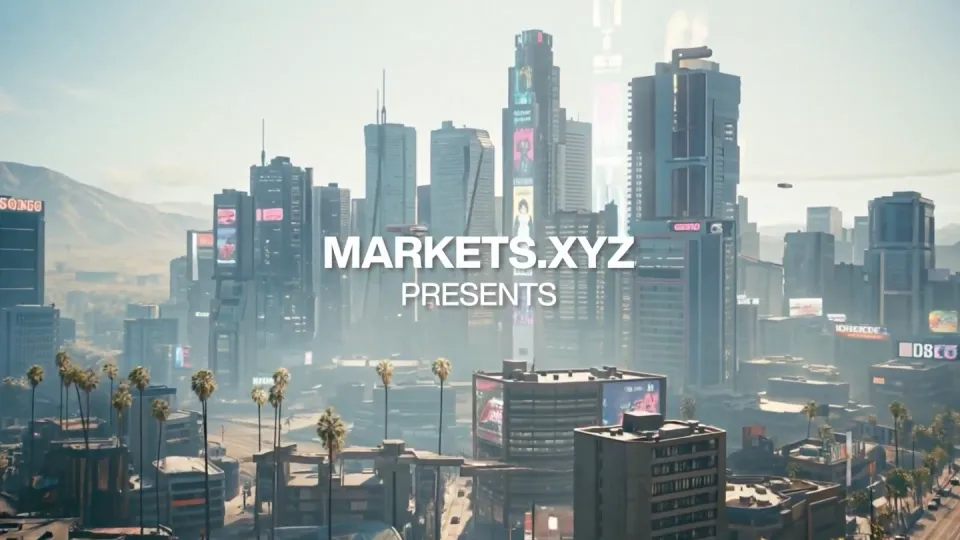Poster for Markets — Trade 24/7 with a social feed and onchain…