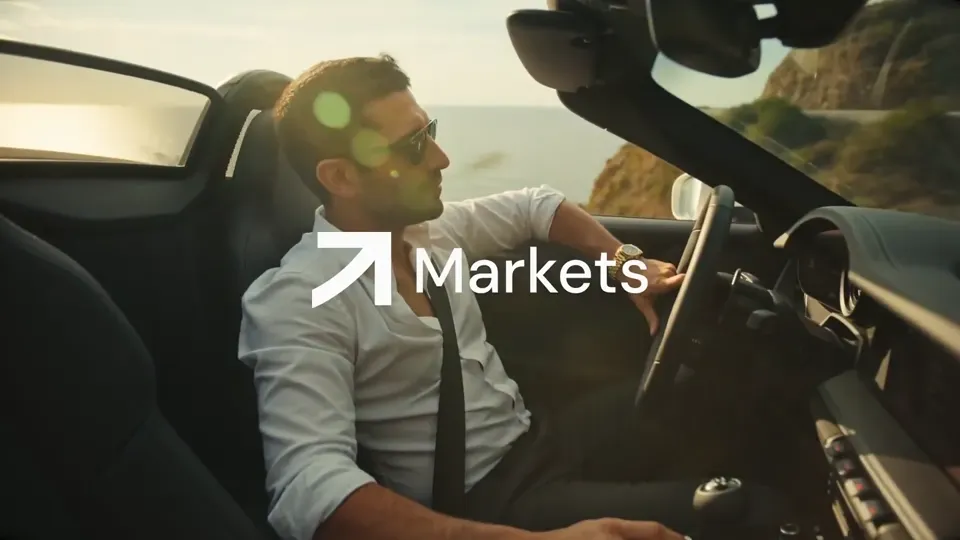 Poster for Markets app — Money printer goes burrrrr with Markets…