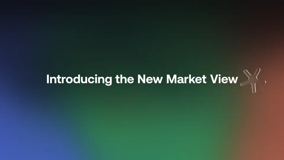 Poster for Omnipair — the new Market View