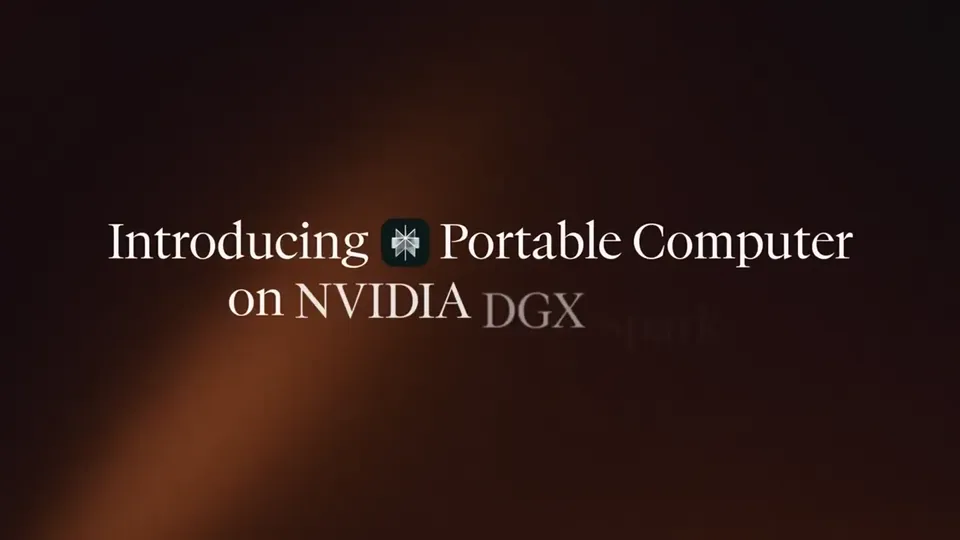 Poster for Perplexity — Portable Computer on NVIDIA DGX Spark