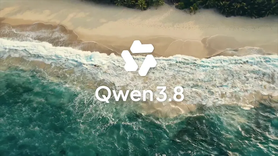Poster for Qwen3.8-Max — a new bar for coding and cowork
