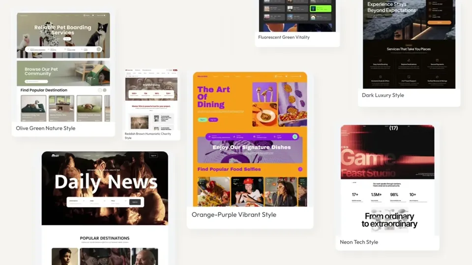 Poster for Skywork launches Websites 2.0 AI site builder