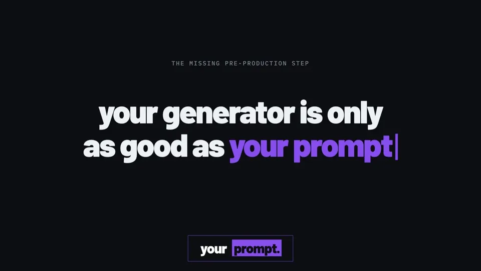 Poster for SLATE — open-source prompt craft for generators