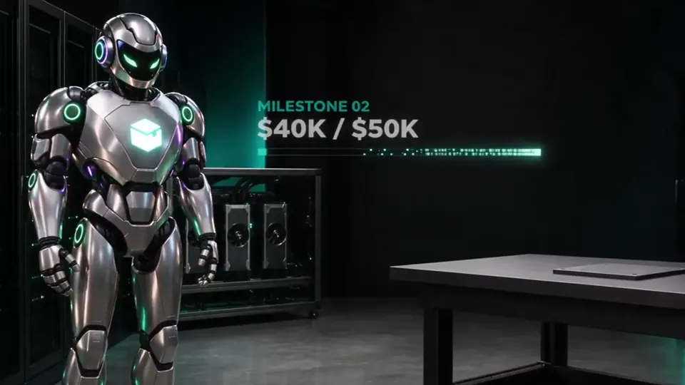 Poster for SP3ND Agent — buys GPUs and rents compute