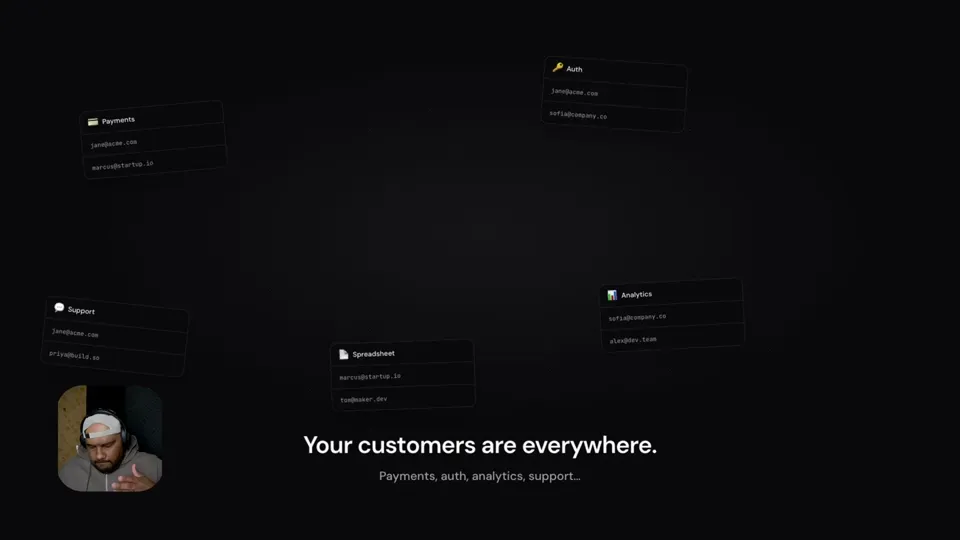 Poster for tinycrm launch