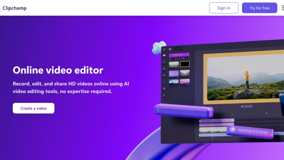 Clipchamp — Create professional videos in the browser