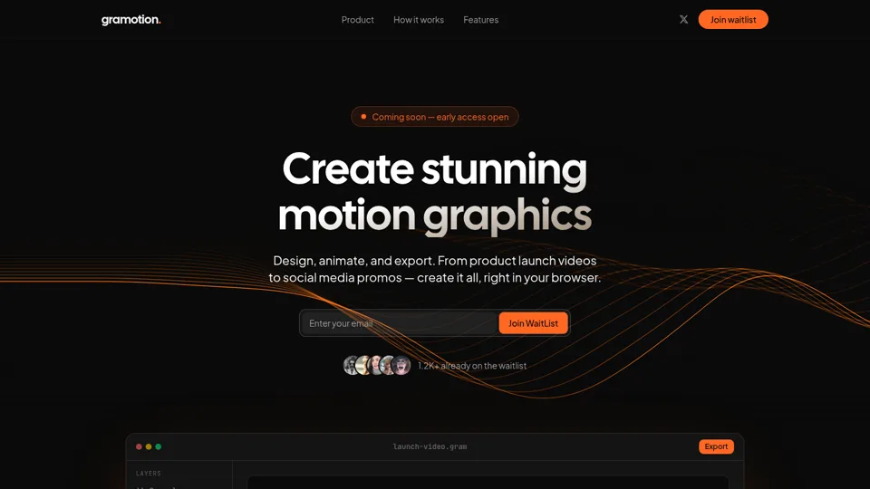 Gramotion — Create stunning motion graphics