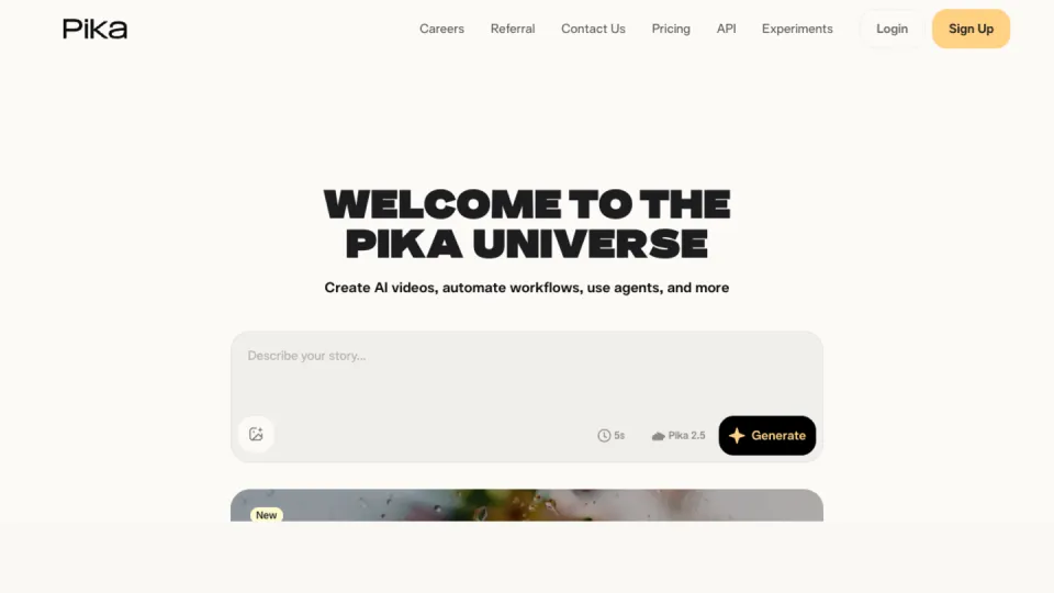 Pika — The idea-to-video platform