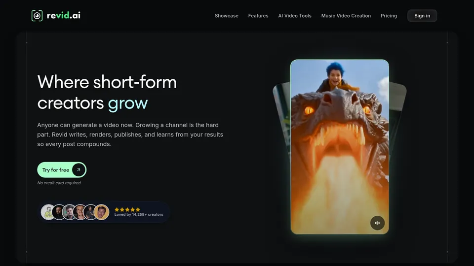 Revid — Where short-form creators grow