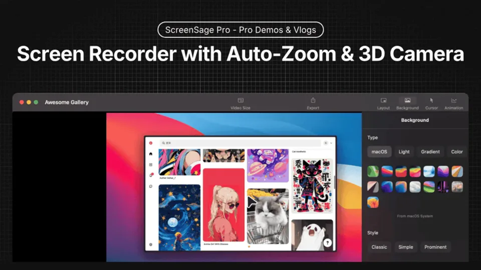 ScreenSage Pro — Professional screen recordings, ready in minutes