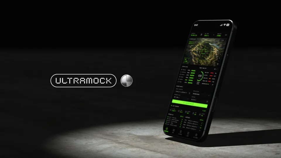 Ultramock — Cinematic UI mockups