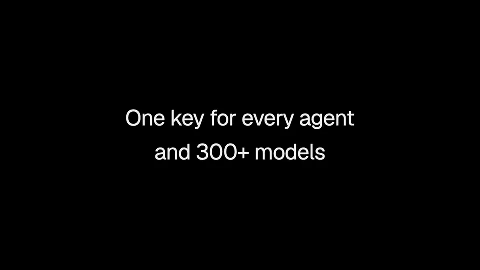Poster for Vercel AI Gateway — one command connects coding agents