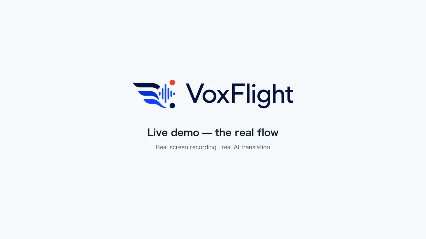 VoxFlight