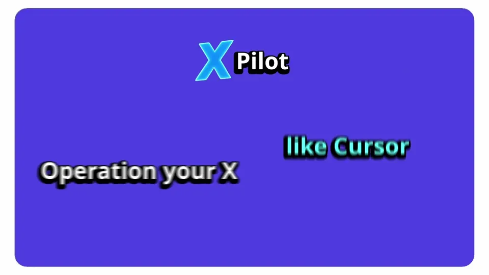 Poster for X-Pilot launch