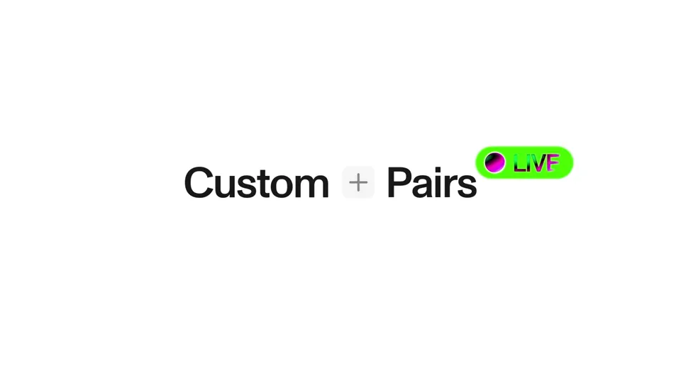 Poster for Zora — custom pairs now live